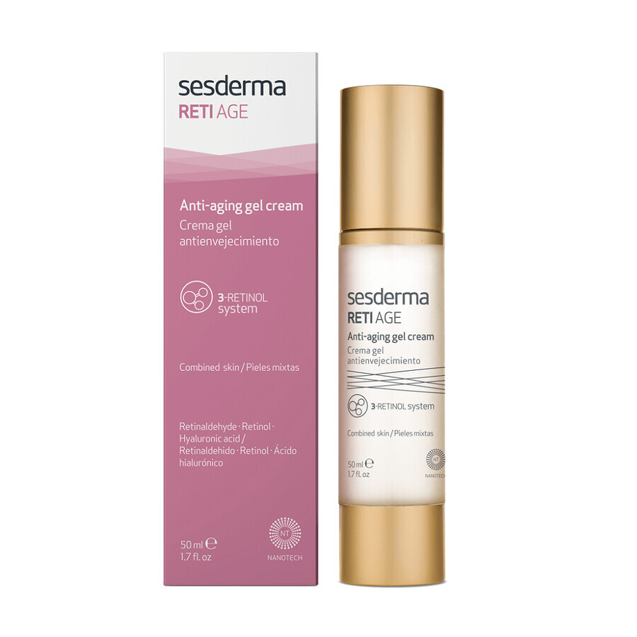 Sesderma Reti Age Anti-aging cream-gel for combination skin, 50 ml