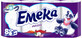 Emeka Toiletpapier wit paradijs, 8 stuks