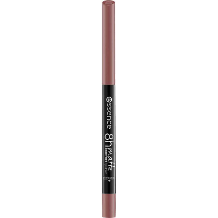 Essence Cosmetics 8h 8h Matte Comfort Lip Liner 02 Seidige Haselnuss, 0,3 g