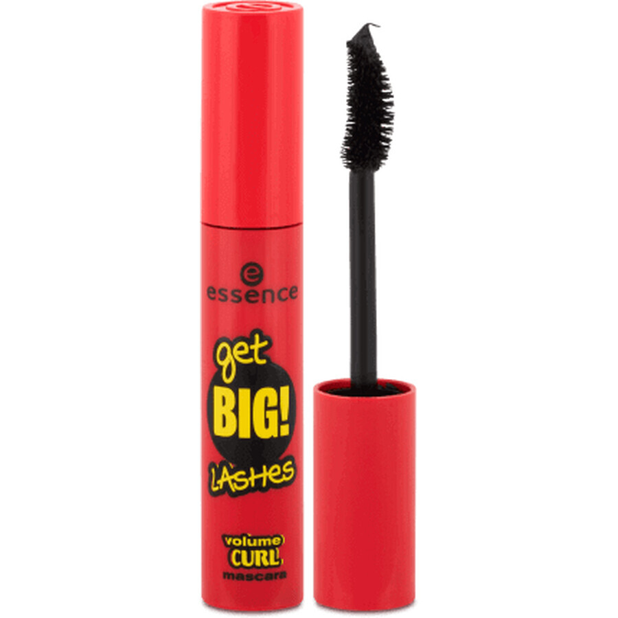 Essence Cosmetics Mascara Get Big ! Lashes Mascara Volume Curl 01 Noir, 12 ml