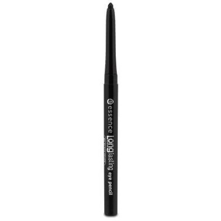 Essence Cosmetics Langhoudend Oogpotlood 01 Black Fever, 0,28 g