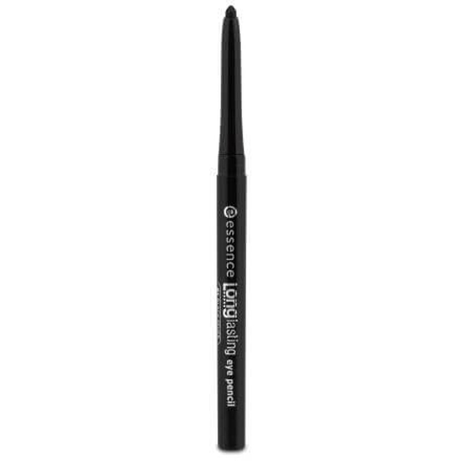 Essence Cosmetics Langhoudend Oogpotlood 01 Black Fever, 0,28 g