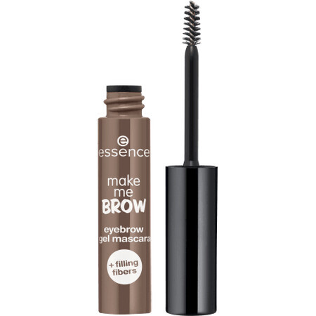 Essence Cosmetics Make Me Brow máscara de pestañas en gel 05 chocolaty brows, 3,8 ml