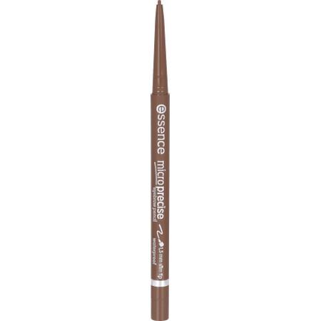 Essence Cosmetics Matita per sopracciglia Micro Precise 02 Marrone chiaro, 0,05 g