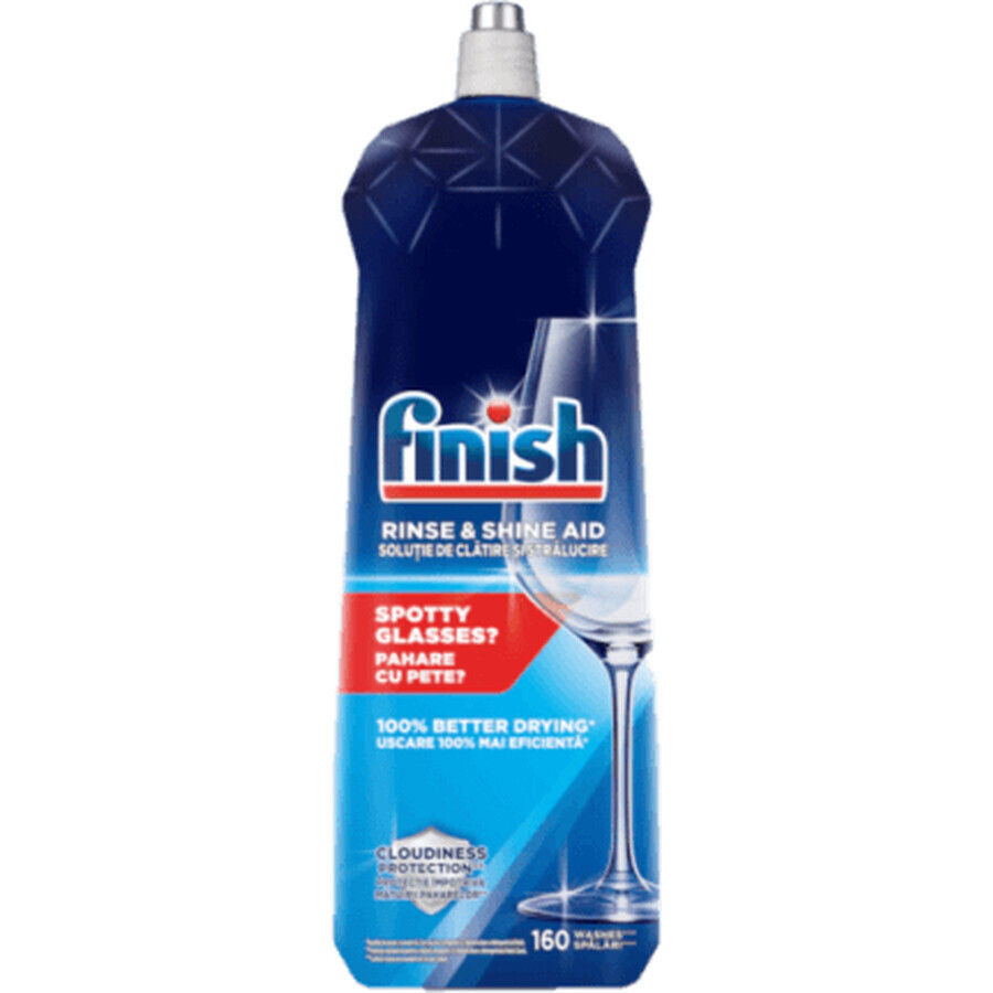 Finish Rinse&amp;Shine Aid Dishwasher Rinse Solution, 800 ml