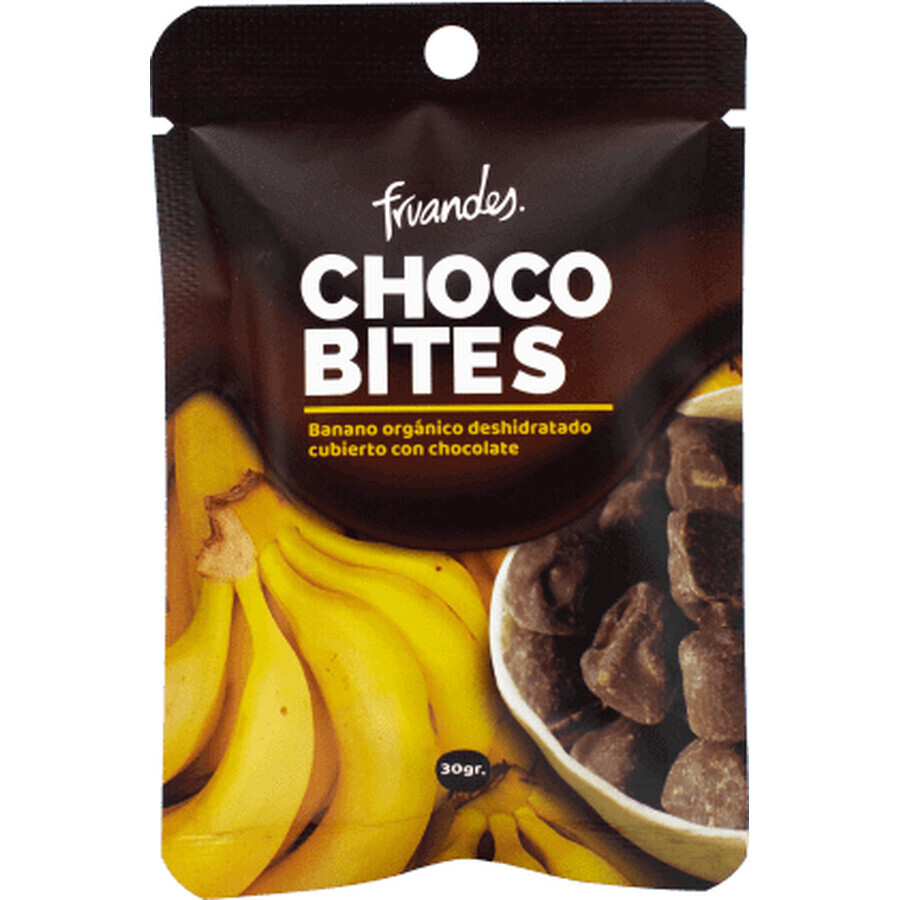 Fruandes Chocolate-covered dried bananas, 30 g