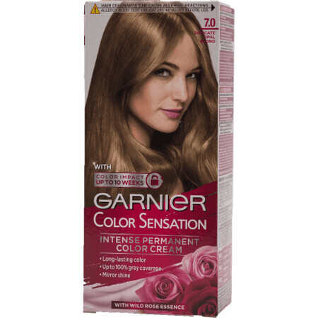 Garnier Color Sensation Tinte Permanente 7.0 Rubio Ópalo, 1 ud.