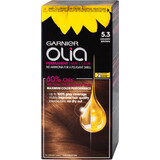 Garnier Olia ammoniavrije permanente haarverf 5.3 goudbruin, 1 st