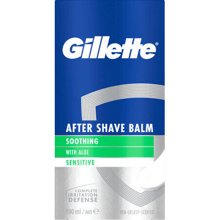 Gillette Balsamo dopobarba sensibile, 100 ml