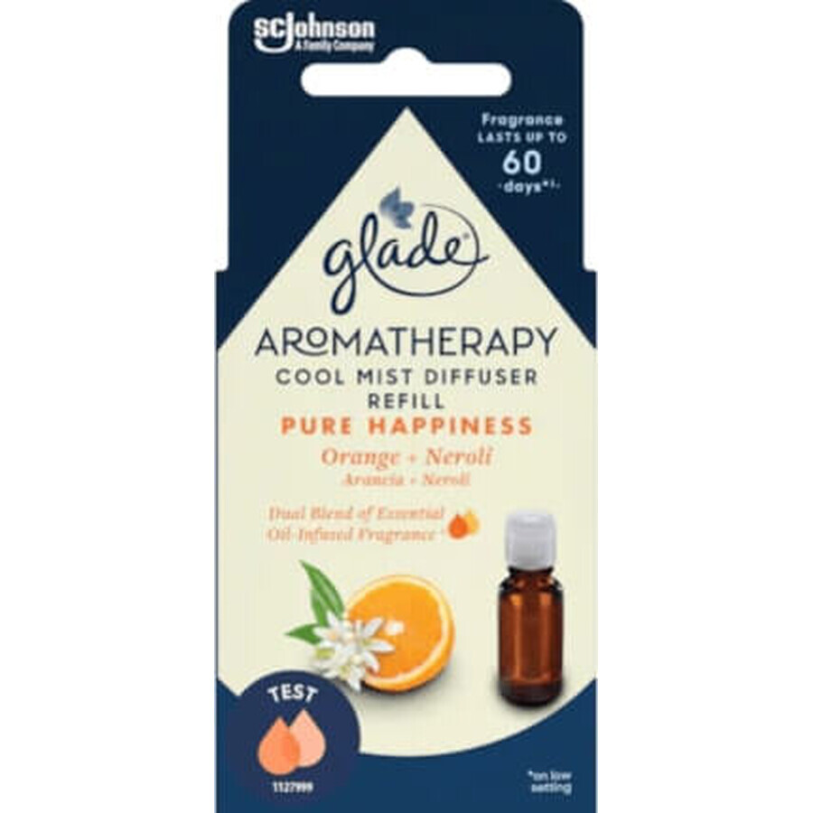 Glade Aromatherapy Pure Happiness Ätherisches Öl Diffusor Tank, 17,4 ml