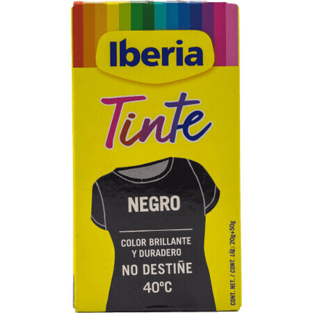 Iberia Clothes dye black, 70 g