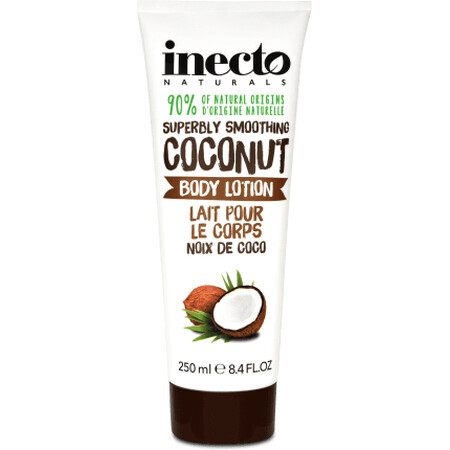 Inecto NATURALS Lotion corporelle à la noix de coco, 250 ml