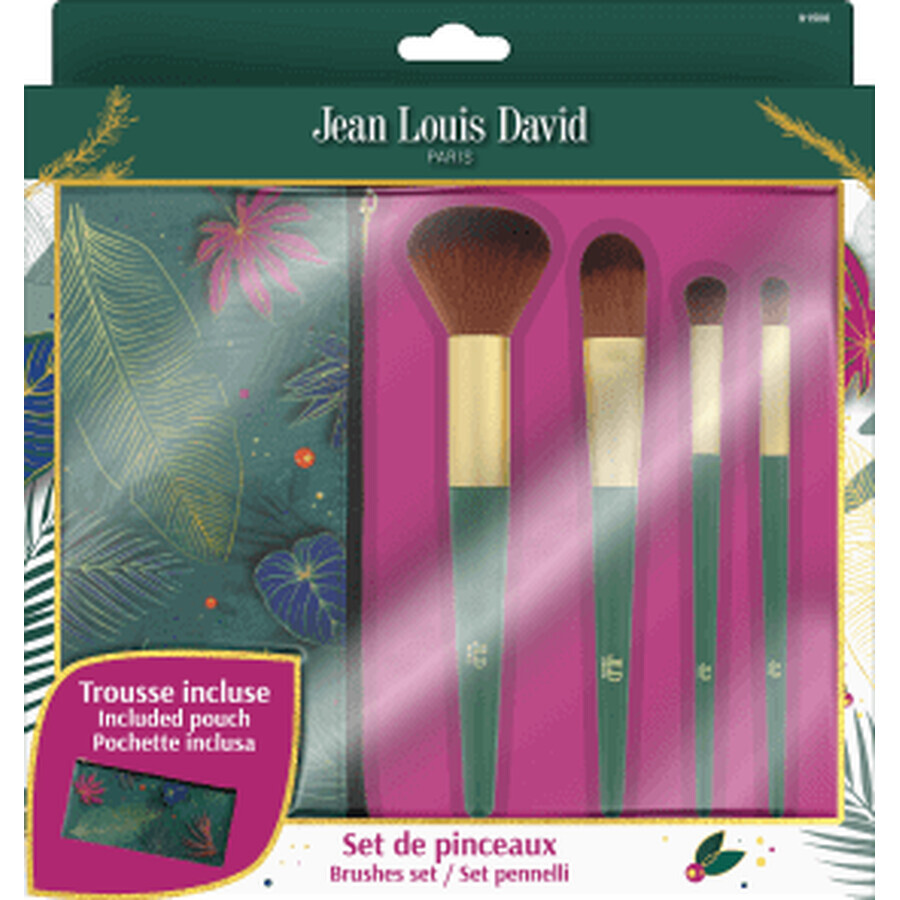 Jean Louis David Make-up kwastenset, 1 st