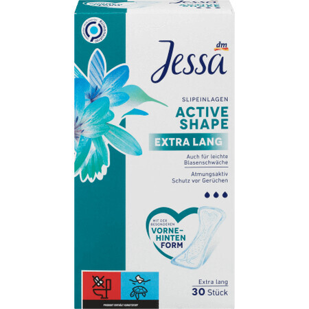 Jessa absorberende Active Shape extra lang, 30 stuks