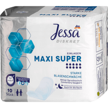 Jessa Assorbenti per incontinenza maxi super, 10 pz