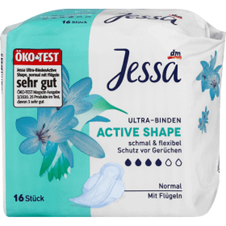 Jessa Ultra Active vormabsorberend, 16 stuks