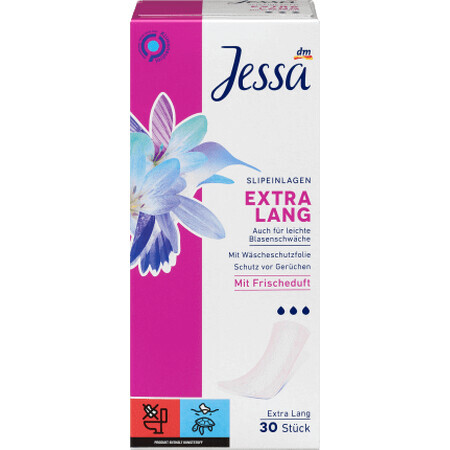 Jessa Extra Long Daily Absorbents, 30 Stück