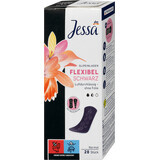 Jessa Daily absorberende pads flexibel zwart, 28 stuks