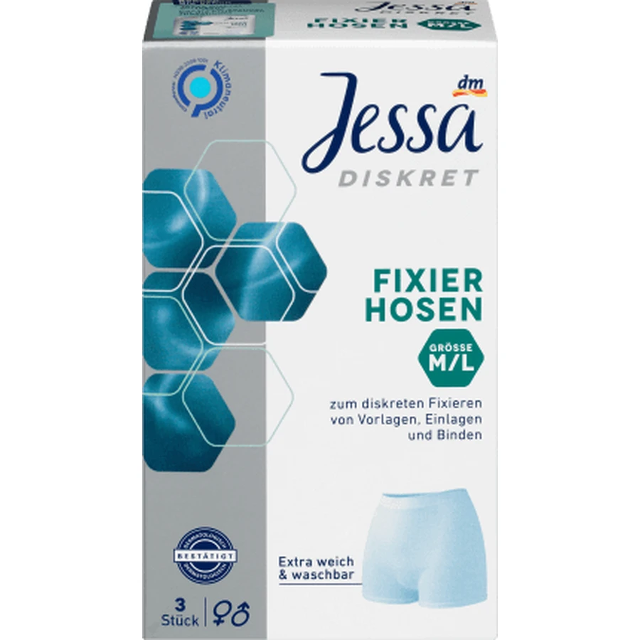 Jessa DISKRET Fitting trousers M/L, 3 pcs