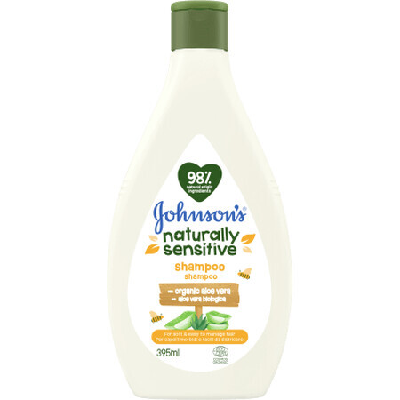 Shampoo naturalmente sensibile per bambini di Johnson, 395 ml