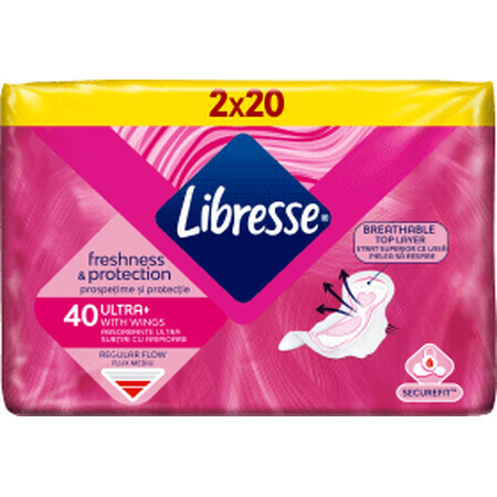 Libresse Absorbent Normal Towels, 40 pcs