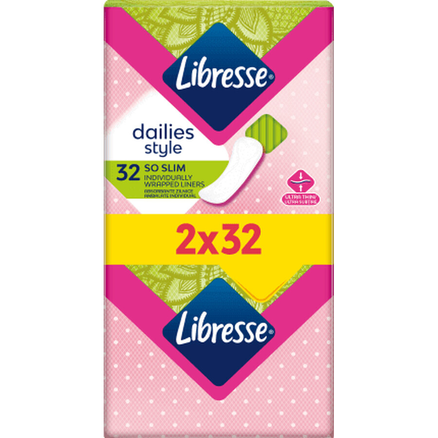 Libresse Absorbent So Slim Panty, 64 pcs