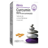 Curcumin 95% curcuminoid, 60 tablets, Alevia