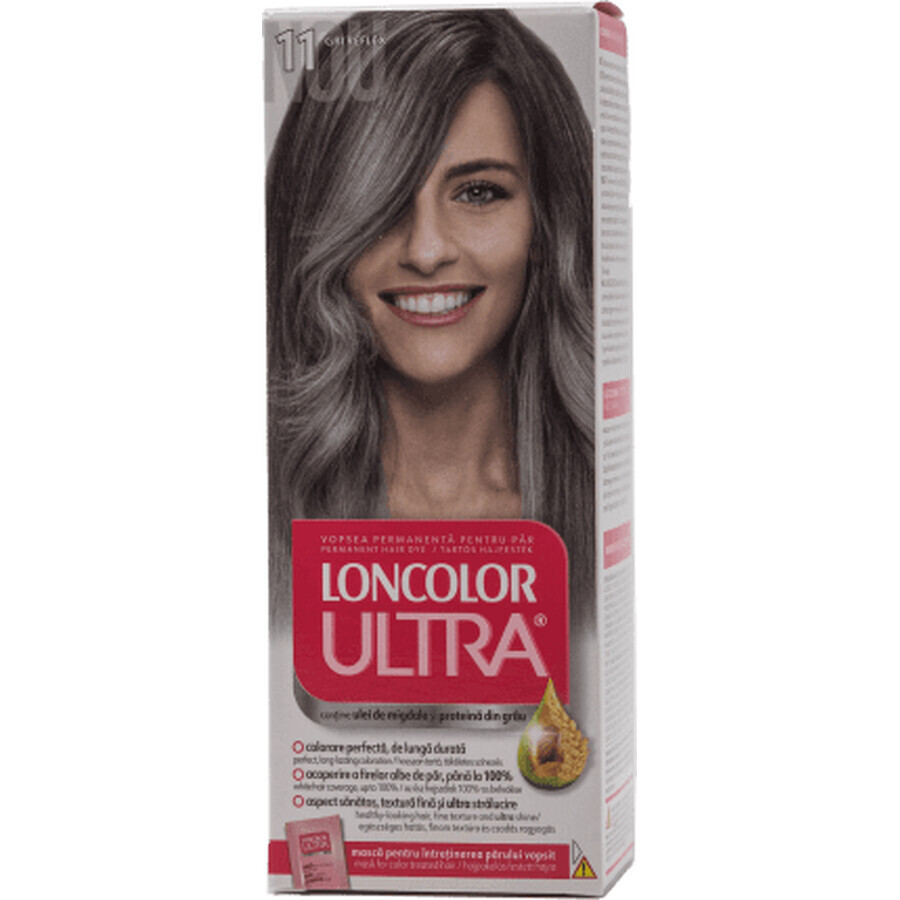 Loncolor ULTRA Permanentverf 11 reflexgrijs, 1 st