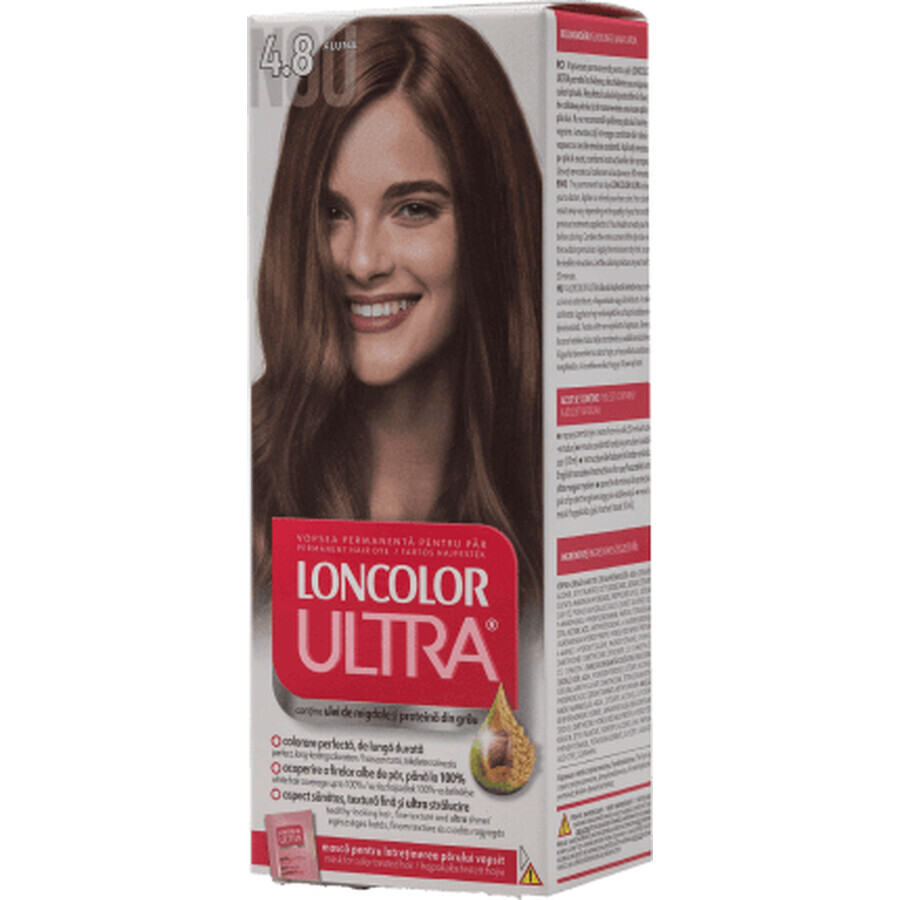 Loncolor ULTRA Vernice permanente 4,8 nocciola, 1 pz