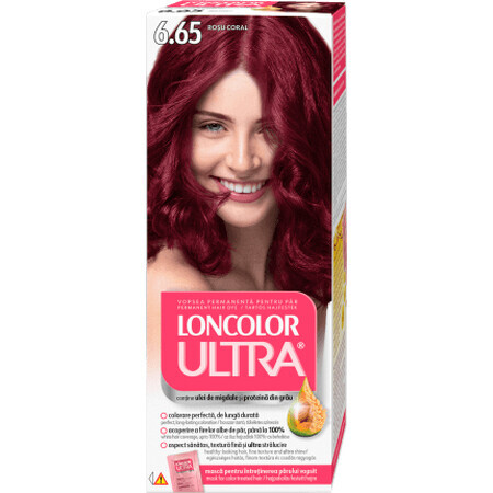 Loncolor ULTRA permanente verf 6.65 koraalrood, 1 st