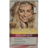 Loreal Paris EXCELLENCE CREME Permanent hair dye with ammonia 9, 1 piece