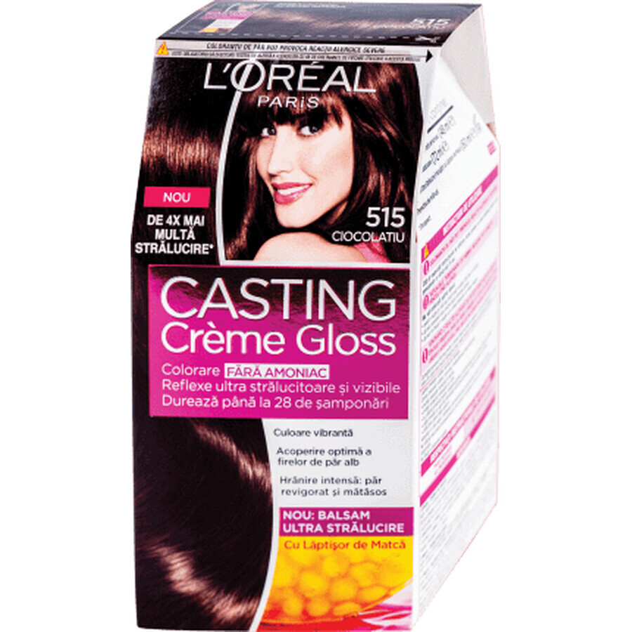 Loreal Paris CASTING CREME GLOSS Hair dye 515 chocolate, 1 piece