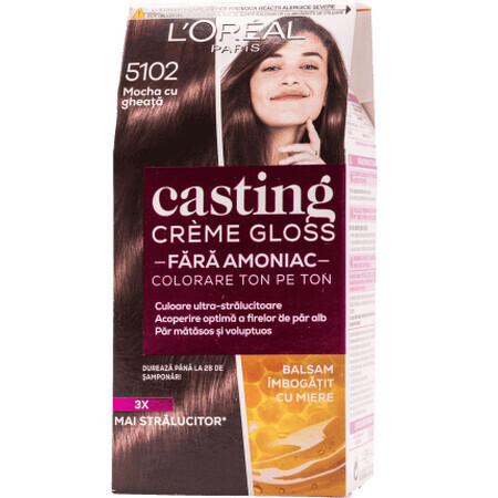 Loreal Paris CASTING CREME GLOSS Hair dye 510 mocha, 1 pc