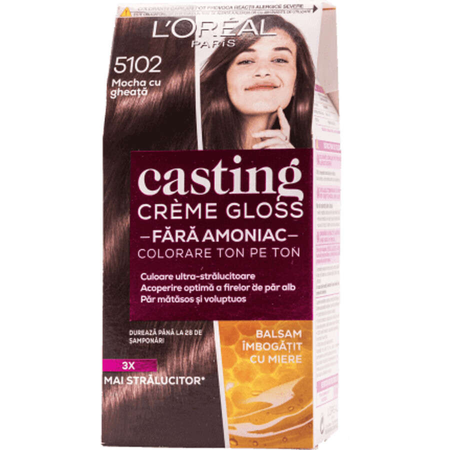 Loreal Paris CASTING CREME GLOSS Hair dye 510 mocha, 1 pc