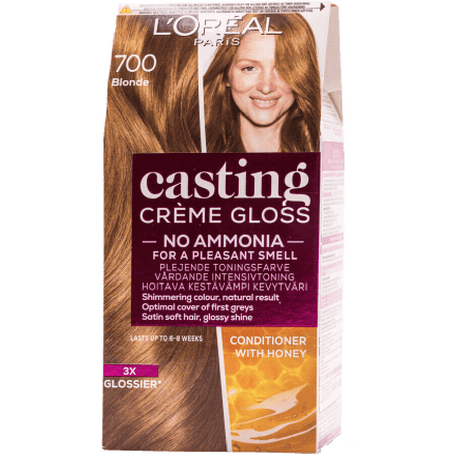 Loreal Paris CASTING CREME GLOSS Haarverf 700 blond, 1 st