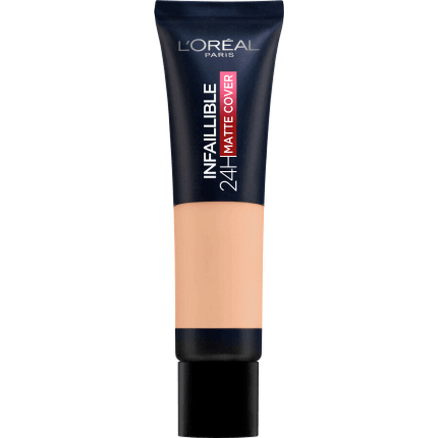 Loreal Paris Infallible 24H Matte Cover fondotinta 200 Golden Sand, 30 ml