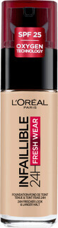 Loreal Paris Infaillible 32H Fresh Wear foundation 130 True Beige, 30 ml