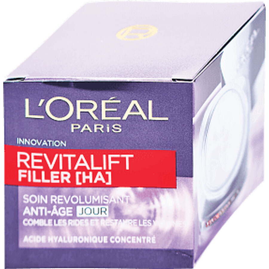 Loreal Paris Crema de Día Rellenadora Revitalift, 50 ml