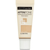 Maybelline New York Affinitone foundation 03 Light Sand Beige, 30 ml