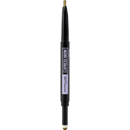 Matita per sopracciglia Maybelline New York Express Brow Satin Duo 01 Biondo scuro, 2 g