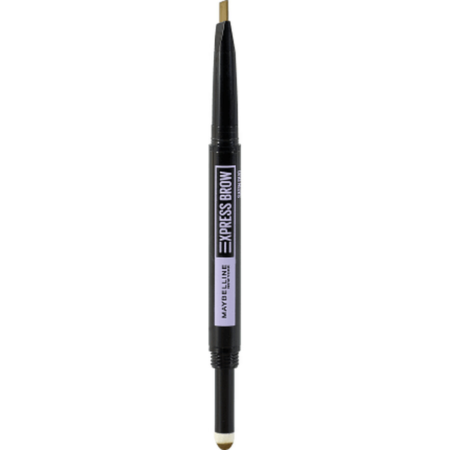 Matita per sopracciglia Maybelline New York Express Brow Satin Duo 01 Biondo scuro, 2 g