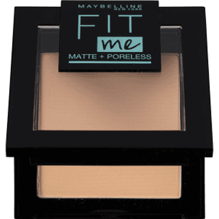 Maybelline New York Fit Me Matte+ Poreless Polvos Compactos 120 Classic Ivory, 9 g