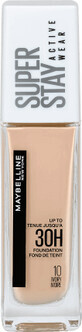 Maybelline New York SuperStay 30H Active Wear foundation 10 Ivoor, 30 ml