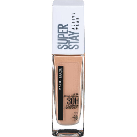 Maybelline New York SuperStay 30H Active Wear Foundation 32 Golden, 30 ml