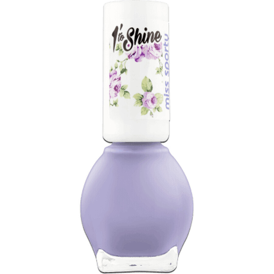 Miss Sporty 1 Minute to Shine Vernis à ongles 300 Lilac Poetry, 7 ml