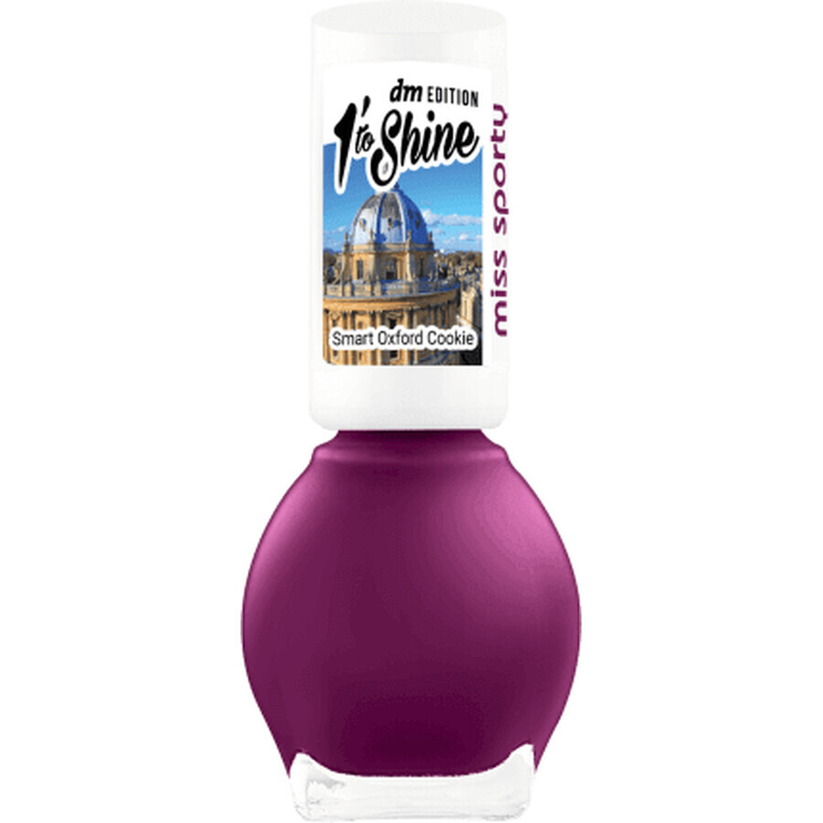 Miss Sporty 1 Minute zu glänzen Nagellack 633 Smart Oxford Cookie, 7 ml