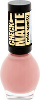 Miss Sporty Check Matte Nagellak 006 Pink Sweater, 7 ml