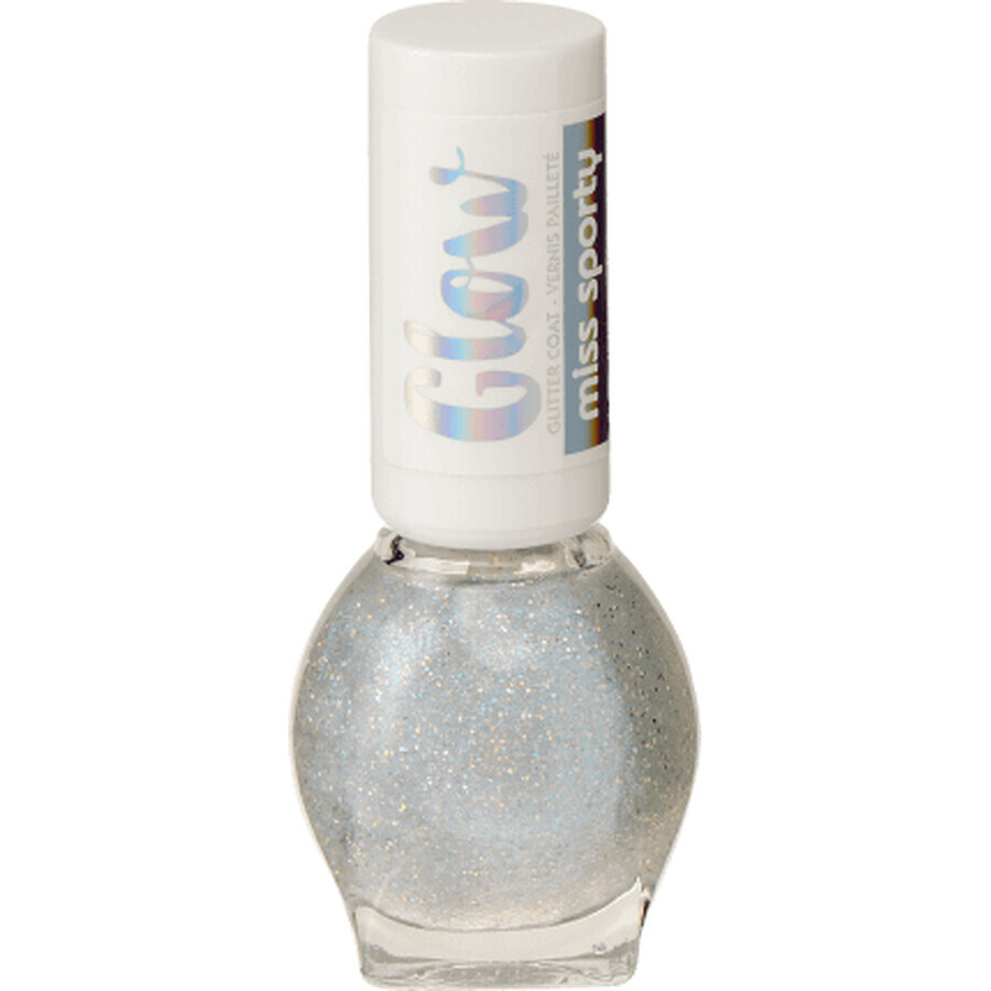 Miss Sporty Glow Glitter Nagellak 020 Boreal Lights, 7 ml