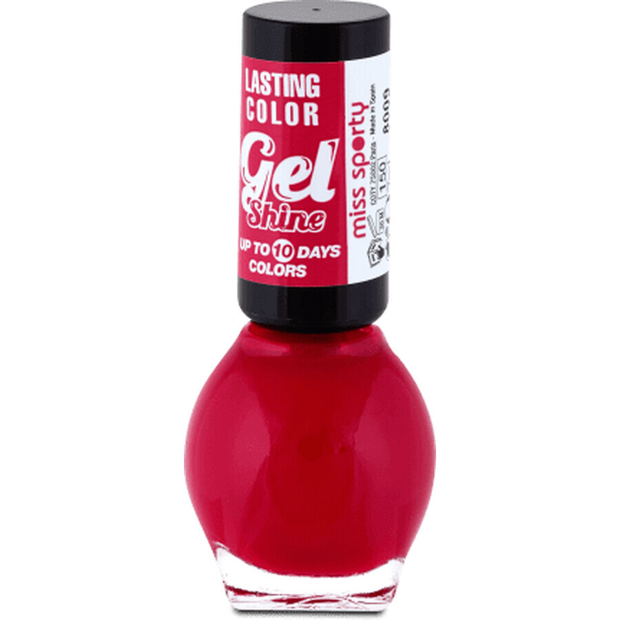 Smalto per unghie Miss Sporty Lasting Colour 150 Red Tango, 7 ml