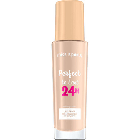 Miss Sporty Perfect to Last 24H Foundation 100 Elfenbein, 30 ml